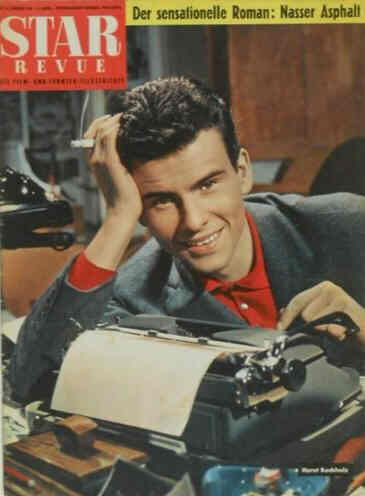 STAR REVUE magazine side cover Issue 5  1958