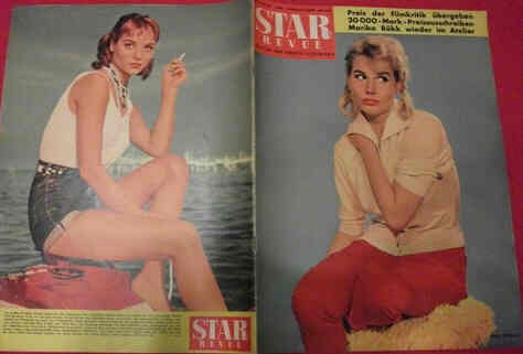 STAR REVUE magazine side cover Issue 11  1958