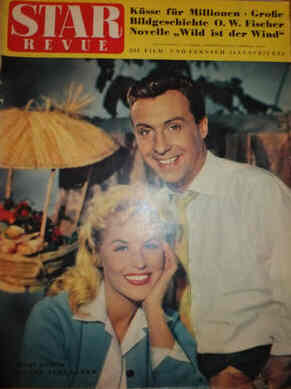 STAR REVUE magazine side cover Issue 17  1958