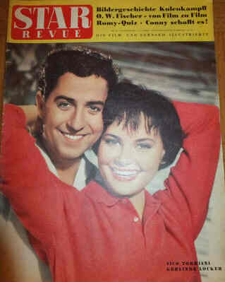 STAR REVUE magazine side cover Issue 21  1958