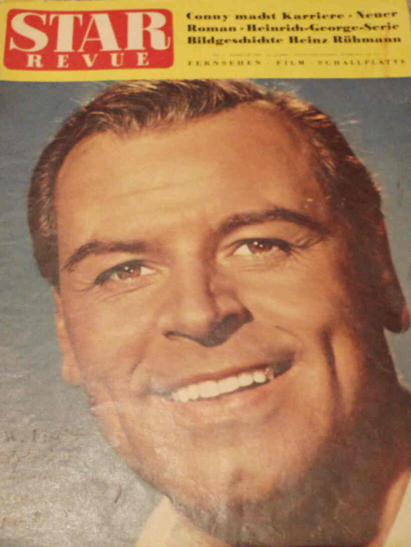 STAR REVUE magazine side cover Issue 4  1959