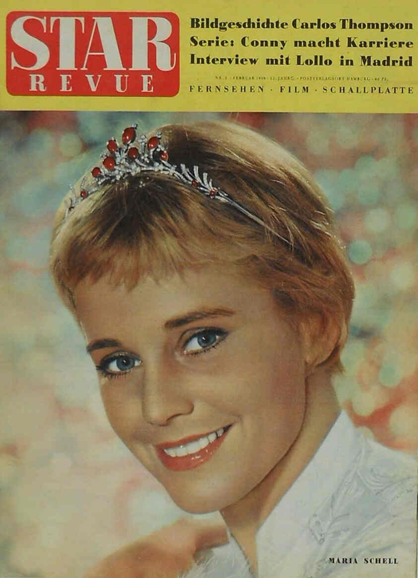STAR REVUE magazine side cover Issue 5  1959