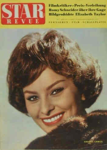 STAR REVUE magazine side cover Issue 6  1959