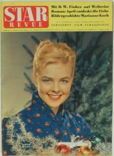 STAR REVUE magazine side cover Issue 23  1959