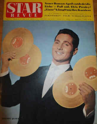 STAR REVUE magazine side cover Issue 25  1959