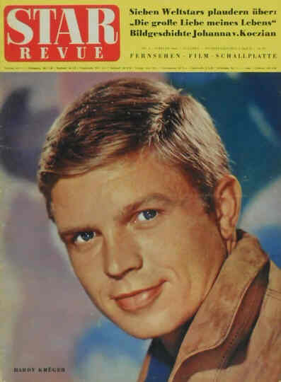 STAR REVUE magazine side cover Issue 4  1960