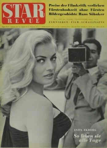 STAR REVUE magazine side cover Issue 8  1960