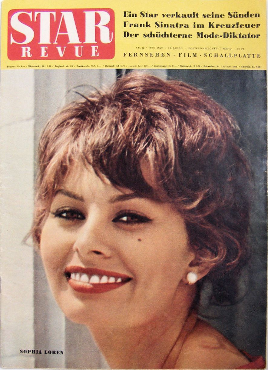 STAR REVUE magazine side cover Issue 12  1960