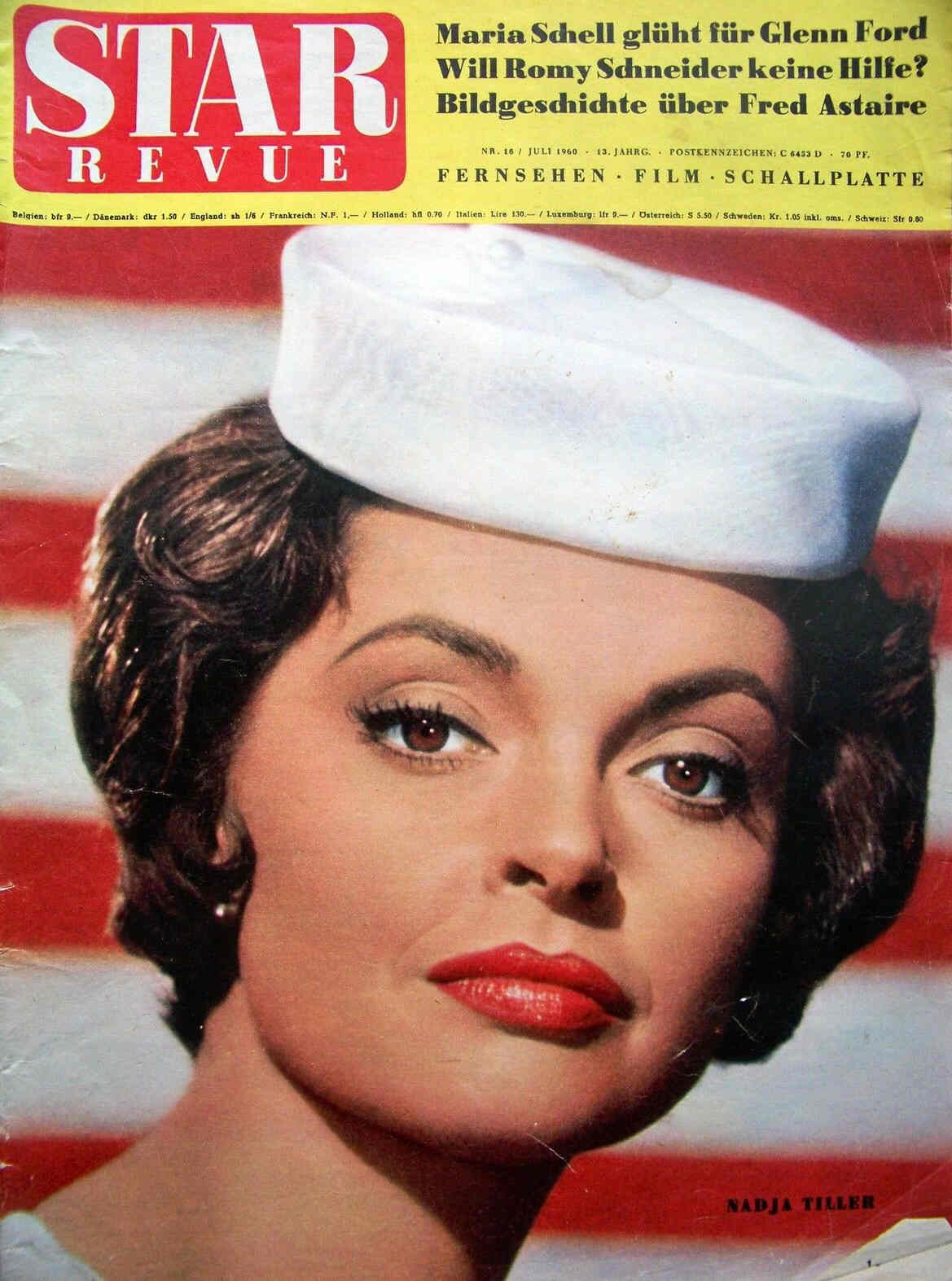 STAR REVUE magazine side cover Issue 16  1960