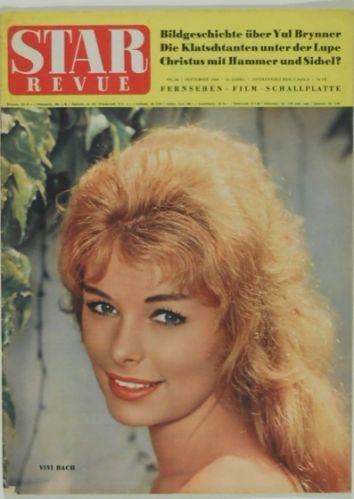 STAR REVUE magazine side cover Issue 20  1960