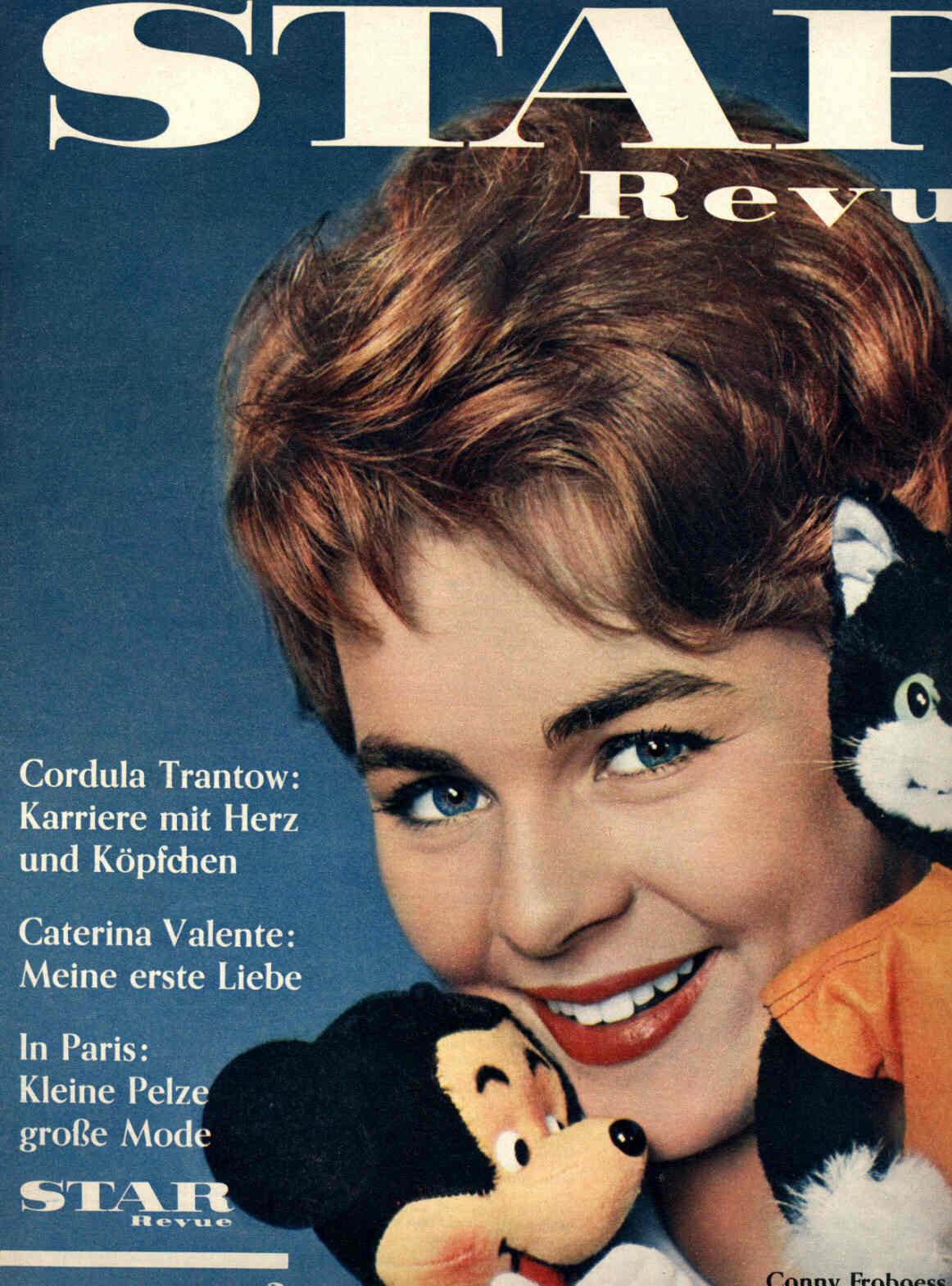 STAR REVUE magazine side cover Issue 3  1961