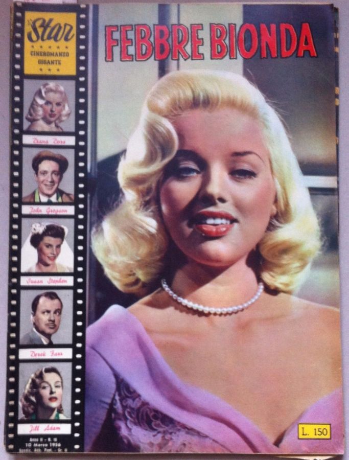 STAR CINEROMANZO GIGANTE magazine side cover Issue 16 10 March 1956