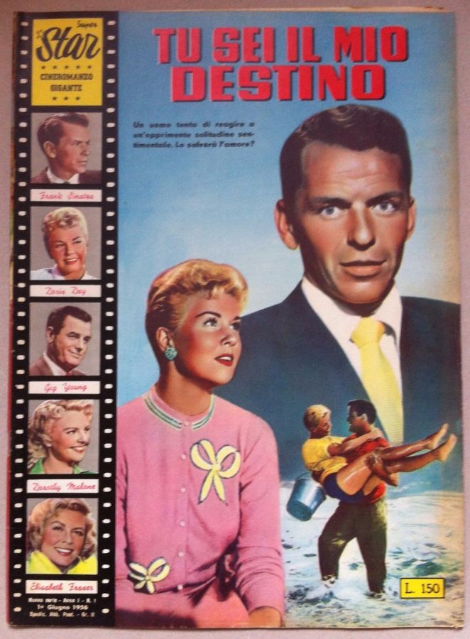 STAR CINEROMANZO GIGANTE magazine side cover Issue 1 1 June 1956