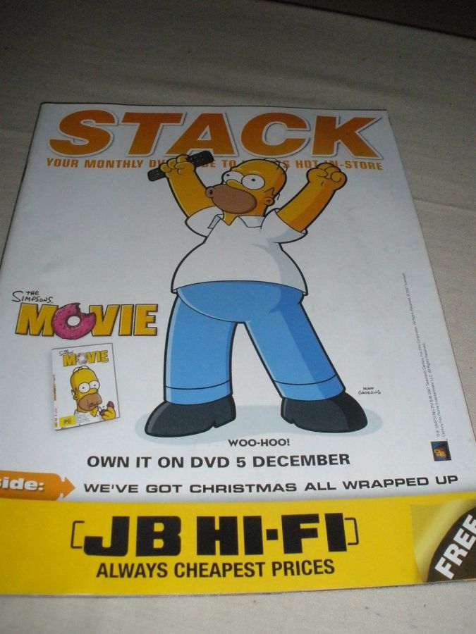STACK magazine side cover  December 2007