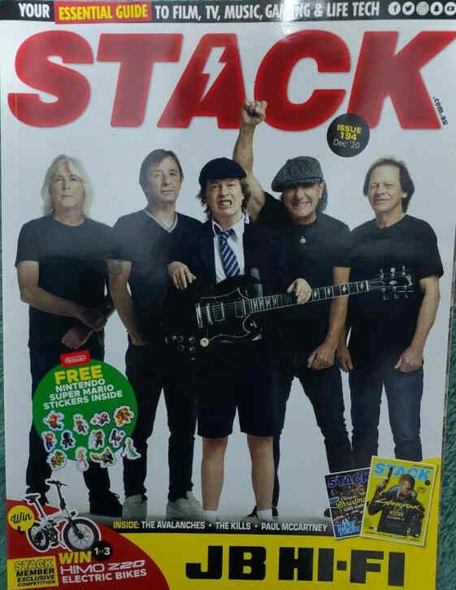 STACK magazine side cover Issue 194  December 2020
