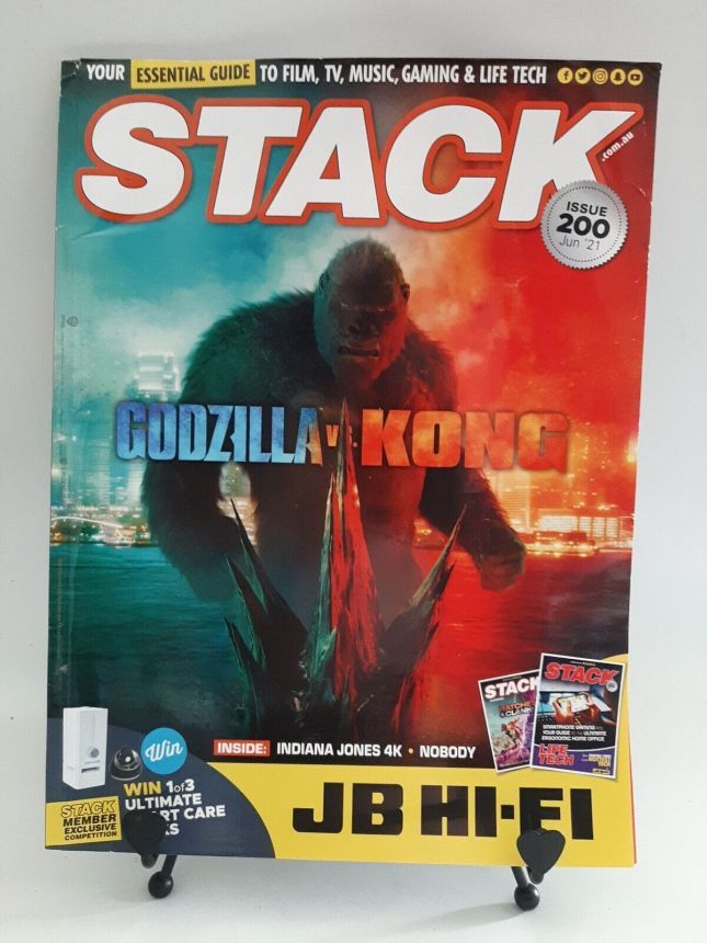 STACK magazine side cover Issue 200  June 2021