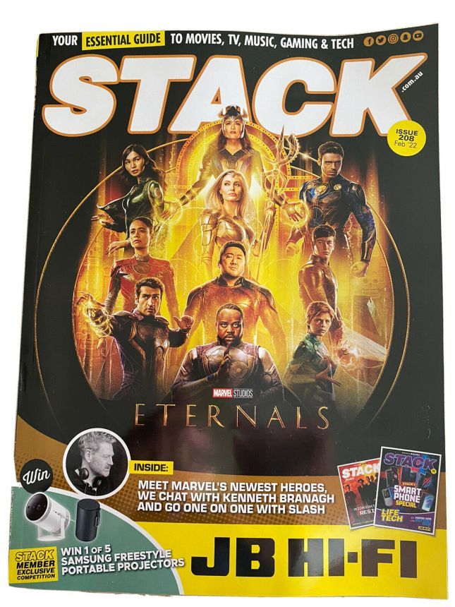 STACK magazine side cover Issue 208  February 2022
