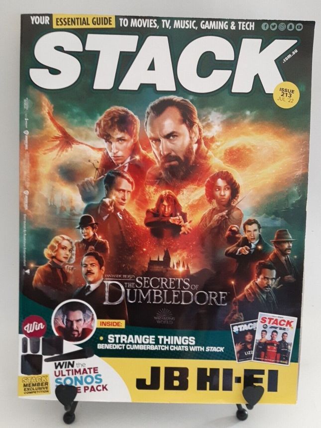 STACK magazine side cover Issue 213  July 2022