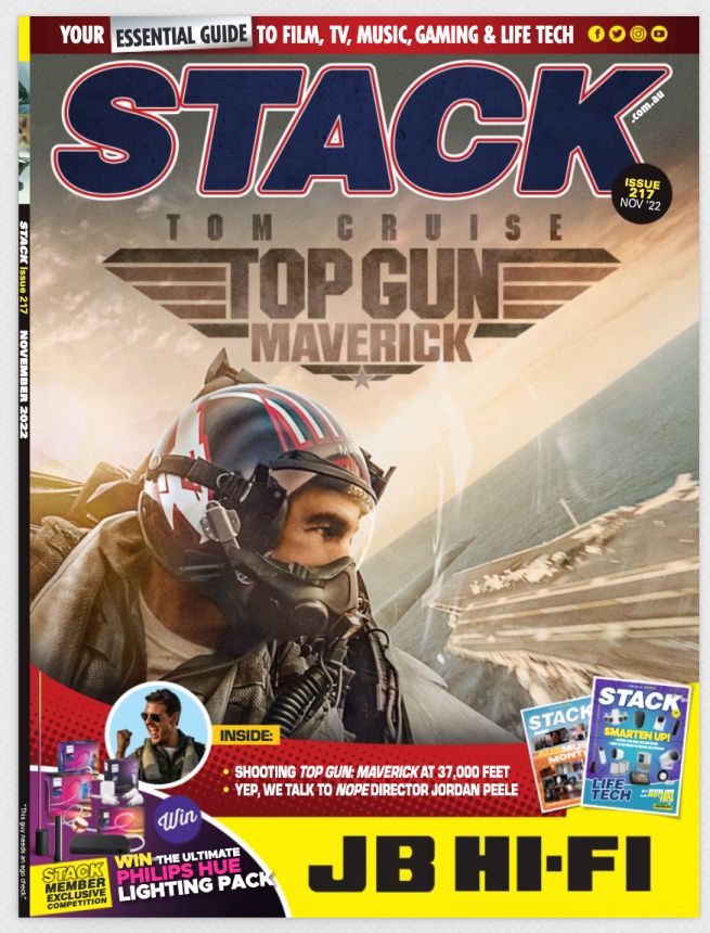 STACK magazine side cover Issue 217  November 2022
