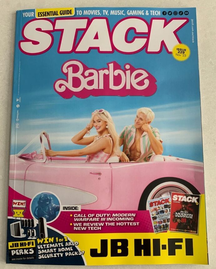 STACK magazine side cover Issue 229  November 2023