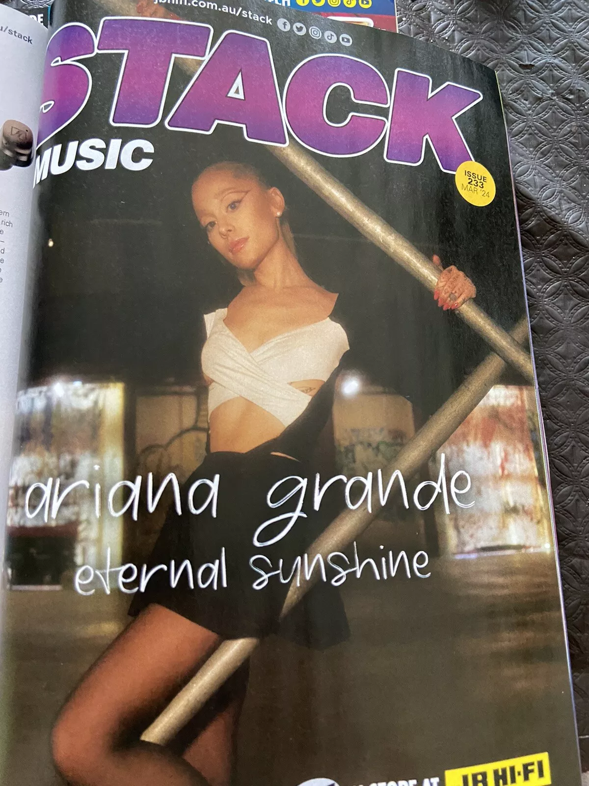 STACK magazine side cover Issue 233  March 2024
