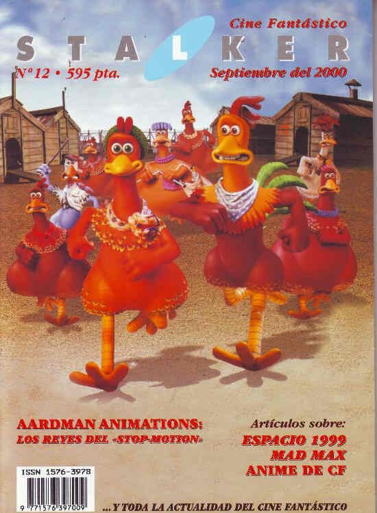 STALKER magazine side cover Issue 12 September 2000