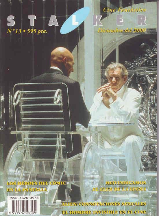 STALKER magazine side cover Issue 13 December 2000