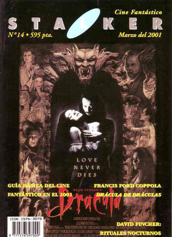 STALKER magazine side cover Issue 14 March 2001