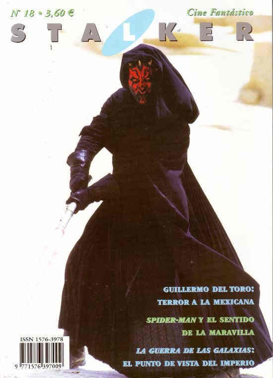 STALKER magazine side cover Issue 18  2002