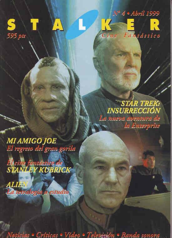 STALKER magazine side cover Issue 4  1999