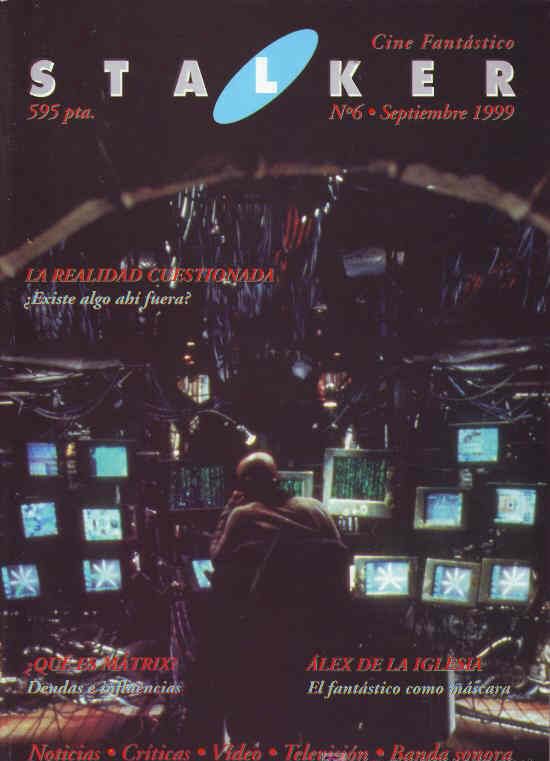 STALKER magazine side cover Issue 6 September 1999