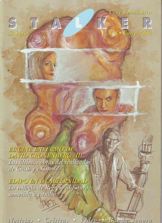 STALKER magazine side cover Issue 8 January 2000