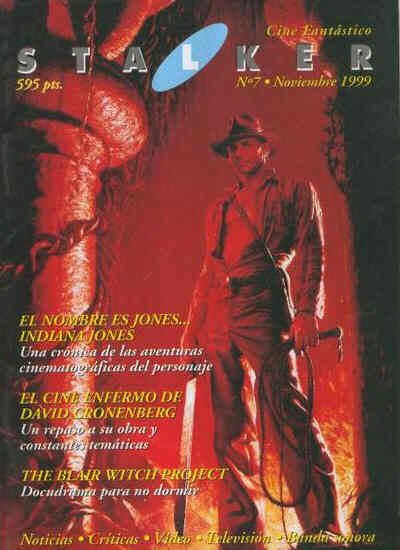 STALKER magazine side cover Issue 7 November 1999