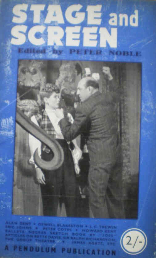 STAGE AND SCREEN magazine side cover Summer 1947