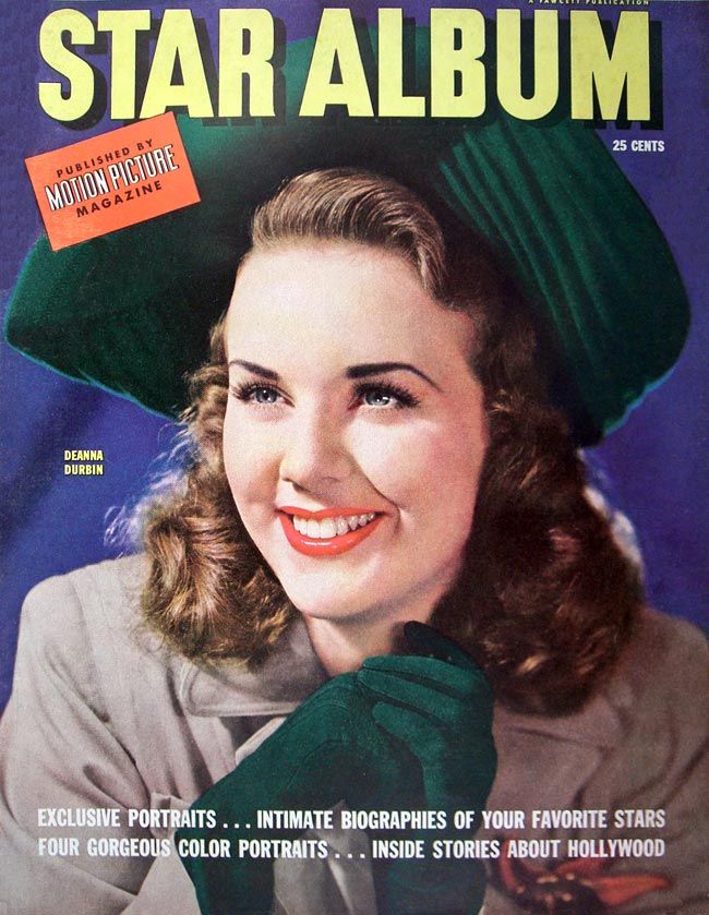 STAR ALBUM (Motion Picture) magazine side cover Issue 1  Vol 1 # 1  1942