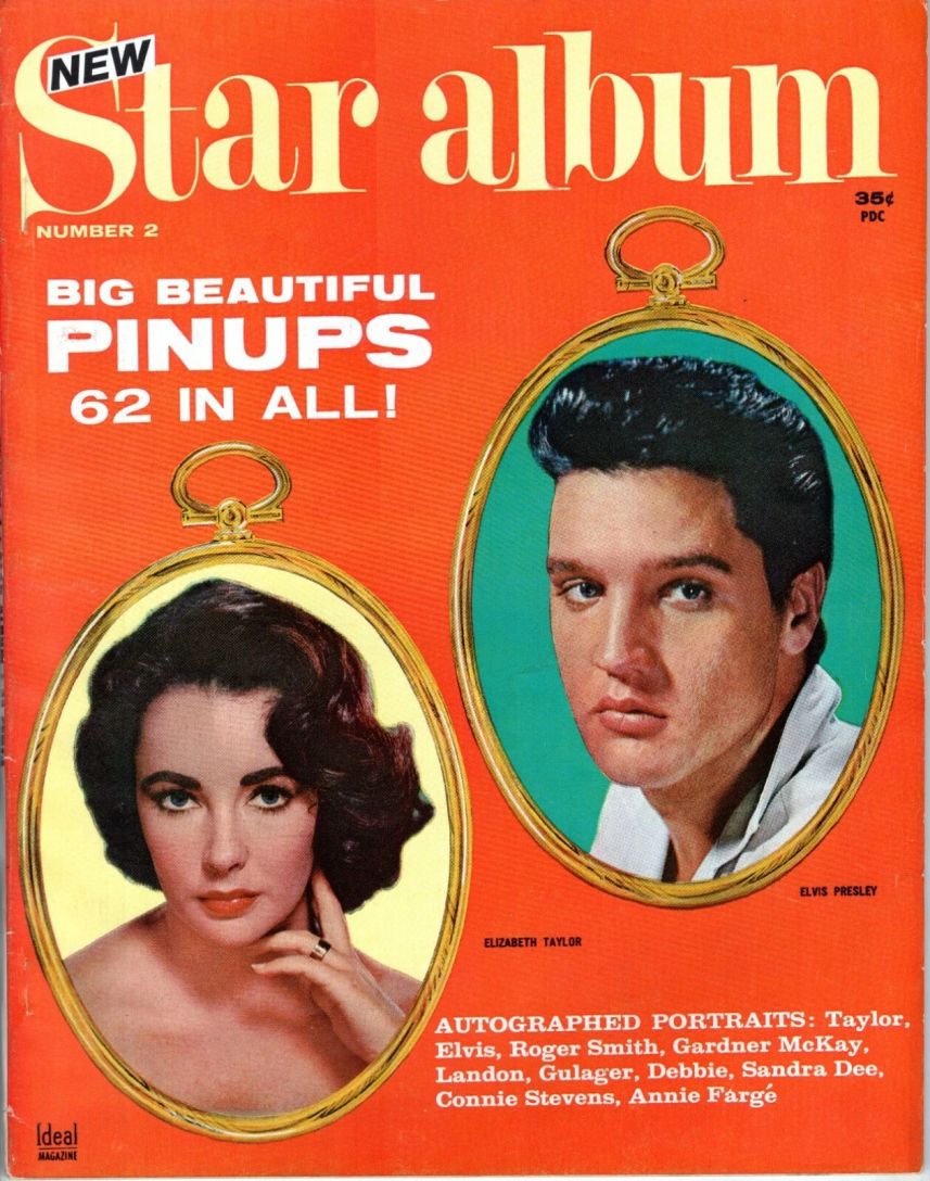 STAR ALBUM magazine side cover Issue 2  1961