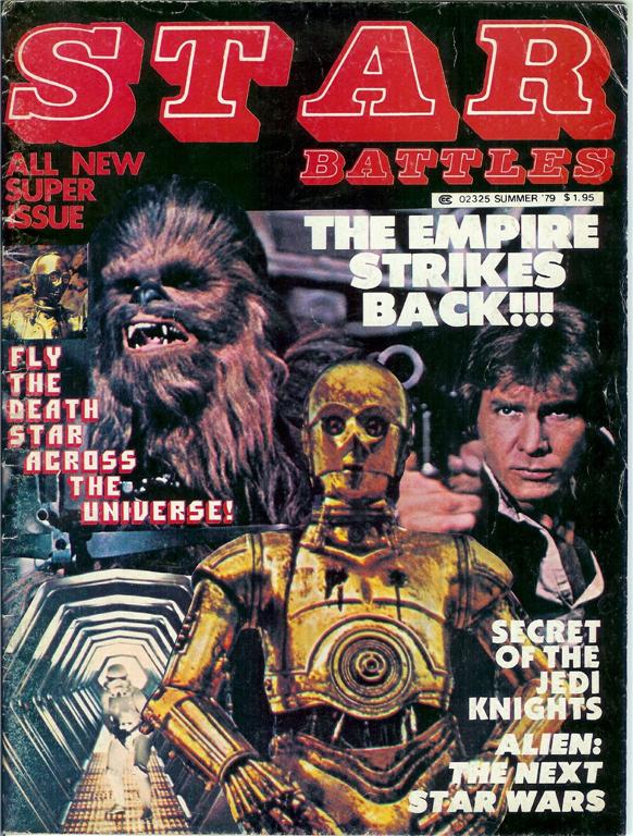 STAR BATTLES magazine side cover  Vol 2 # 2 Summer 1979