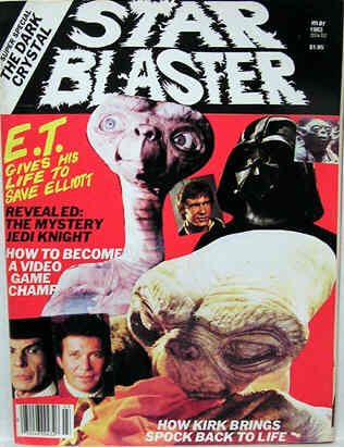 STAR BLASTER (Windsor) magazine side cover Issue 2 March 1983