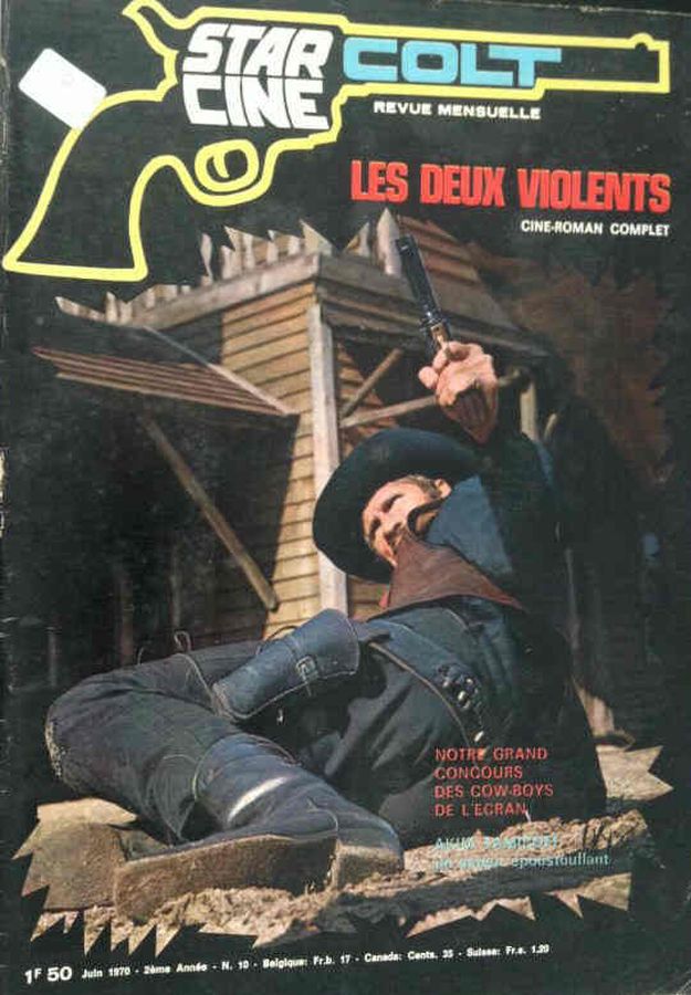 STAR CINE COLT magazine side cover Issue 10 June 1970