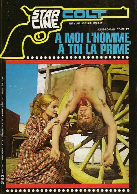 STAR CINE COLT magazine side cover Issue 20 August 1971