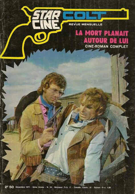 STAR CINE COLT magazine side cover Issue 24 December 1971