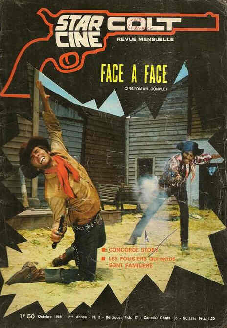 STAR CINE COLT magazine side cover Issue 2 October 1969