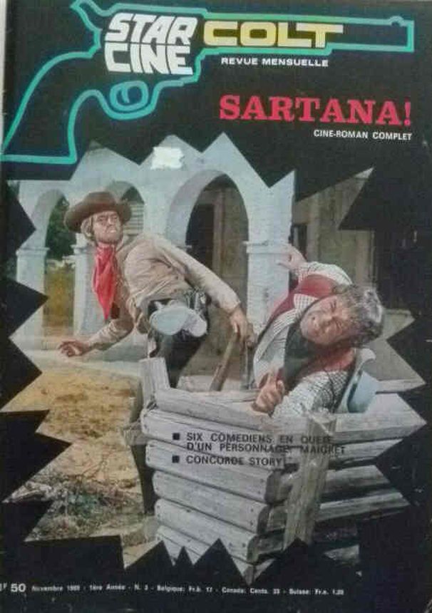 STAR CINE COLT magazine side cover Issue 3 November 1969