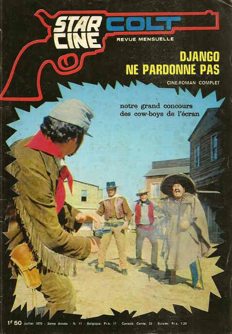 STAR CINE COLT magazine side cover Issue 11 July 1970