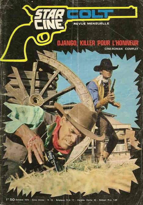 STAR CINE COLT magazine side cover Issue 14 October 1970