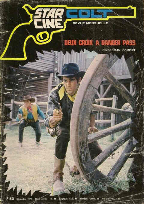 STAR CINE COLT magazine side cover Issue 15 November 1970