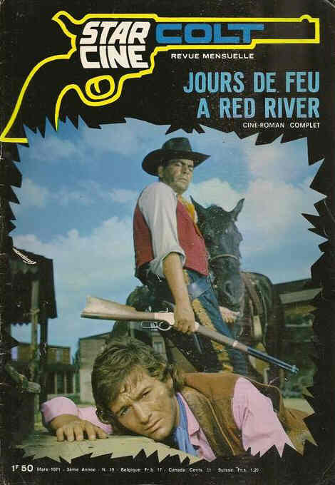 STAR CINE COLT magazine side cover Issue 19 March 1971