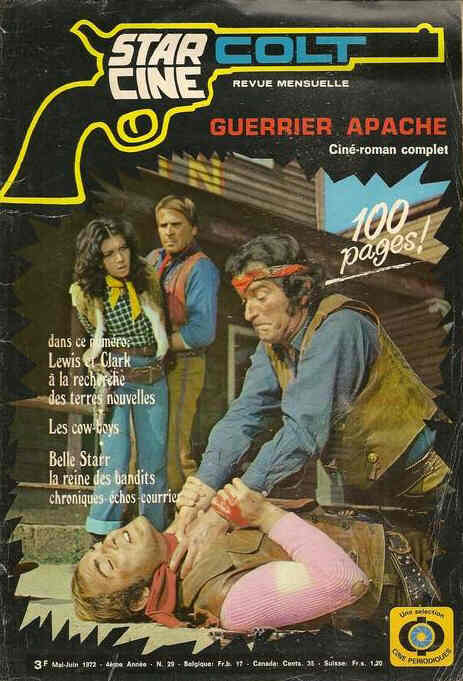 STAR CINE COLT magazine side cover Issue 29 May/June 1972