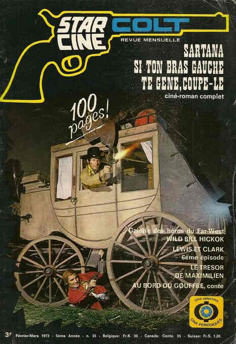 STAR CINE COLT magazine side cover Issue 35 February/March 1973