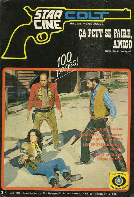 STAR CINE COLT magazine side cover Issue 38 June 1973